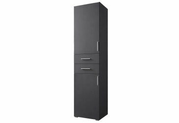 Image Пенал Moreli ST0014 з дверцятами та шухлядами 60 см антрацит