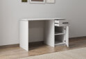 Зображення 4 - Стіл письмовий Kredens furniture СК-2 115x55 см з тумбою і шухлядою аляска біла