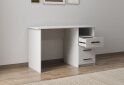 Зображення 3 - Стіл письмовий Kredens furniture СК-3 115x55 см з шухлядами аляска біла