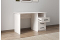Фото 4 - Стіл письмовий Kredens furniture СК-3 115x55 см з шухлядами аляска сіра