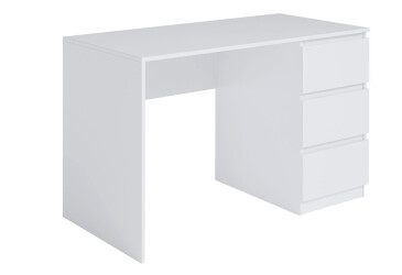 Фото Стол письменный Moreli Т224 120x60 см с ящиками справа, белый