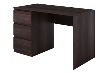 Фото Стол письменный Moreli Т224 120x60 см с ящиками слева, венге магия