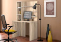 Image 3 - Стіл комп'ютерний Київський стандарт КС-03 100x60 см з надставкою дуб сонома збірка ліва