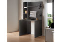 Image 2 - Стол компьютерный Киевский стандарт КС-03 100x60 см с надставкой антрацит сборка левая