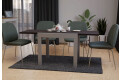 Фото 3 - Стол обеденный Неман Корс 89x69 см розкладний, венге, ножки серые