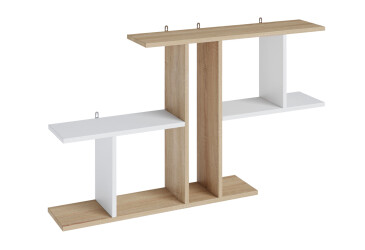 Фото Полочка Moreli Т8 105 см, дуб сонома / белый