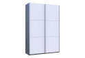 Image 5 - Шафа-купе Doros G-Caiser / Джі-Кейзер 2-дверна 160 см, графіт / білий