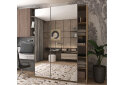 Image 2 - Шкаф-купе Doros G-Caiser / Джи-Кейзер 2-дверный с зеркалами 180 см, тахо