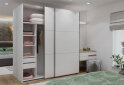 Image 3 - Шкаф-купе Doros G-Caiser / Джи-Кейзер 2-дверный 220 см, белый