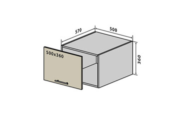 Фото В62 Окапник 50 Бета (фасад 18 мм) Вип-Мастер