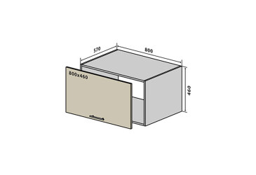 Фото В78 Окапник 80 Бета (фасад 18 мм) Вип-Мастер