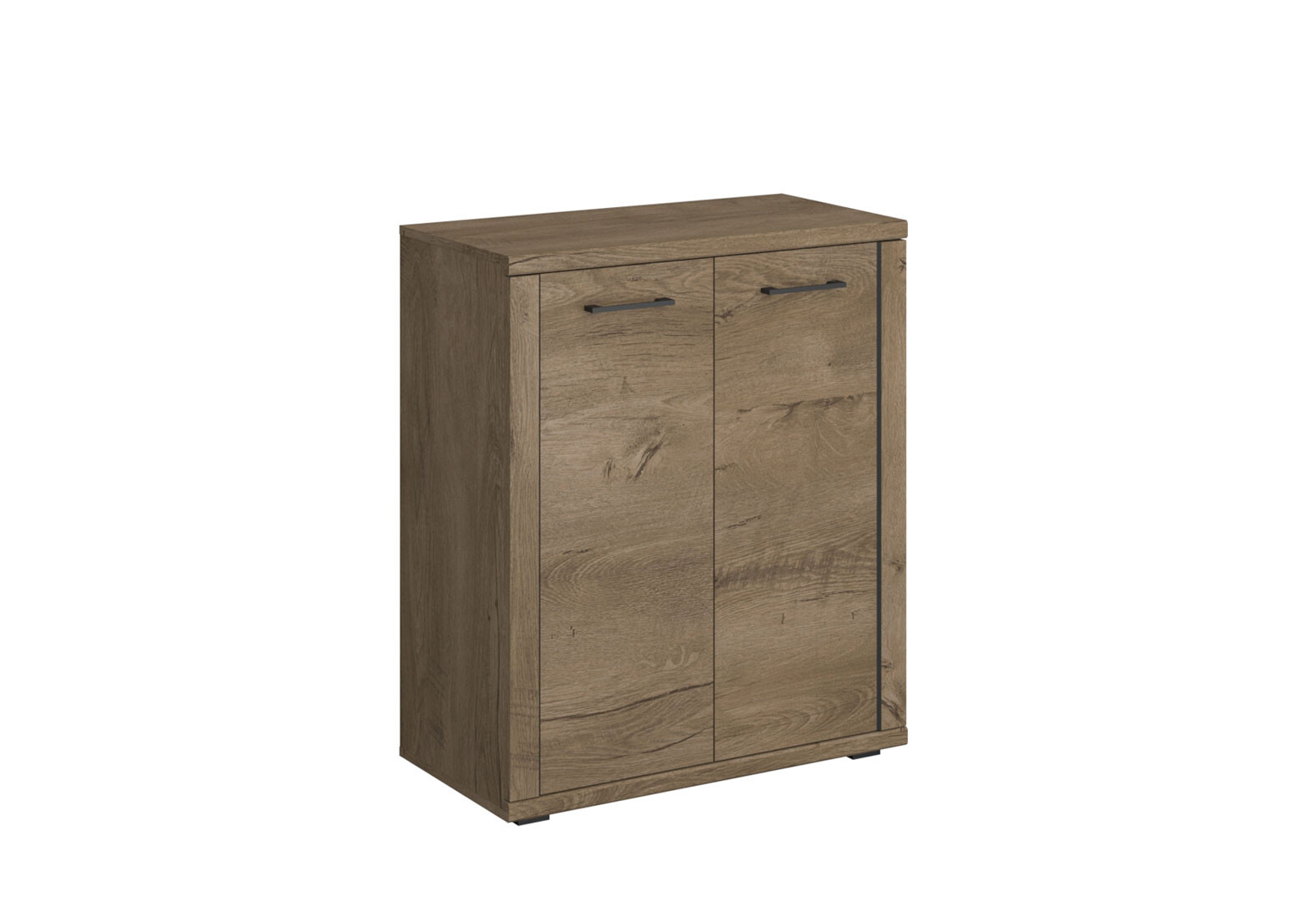 Фото 4 - Комод VMV holding Кордан / Cordan 2-дверный 80 см, Дуб Бургундский 