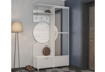 Фото Прихожая Фиона артвед светлый / пепельный Svit Mebliv