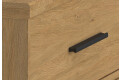 Фото 7 - Шкаф-стеллаж открытый ВМВ Холдинг Пави / Pavi 2-дверный с ящиком 84 см, Дуб Каменный