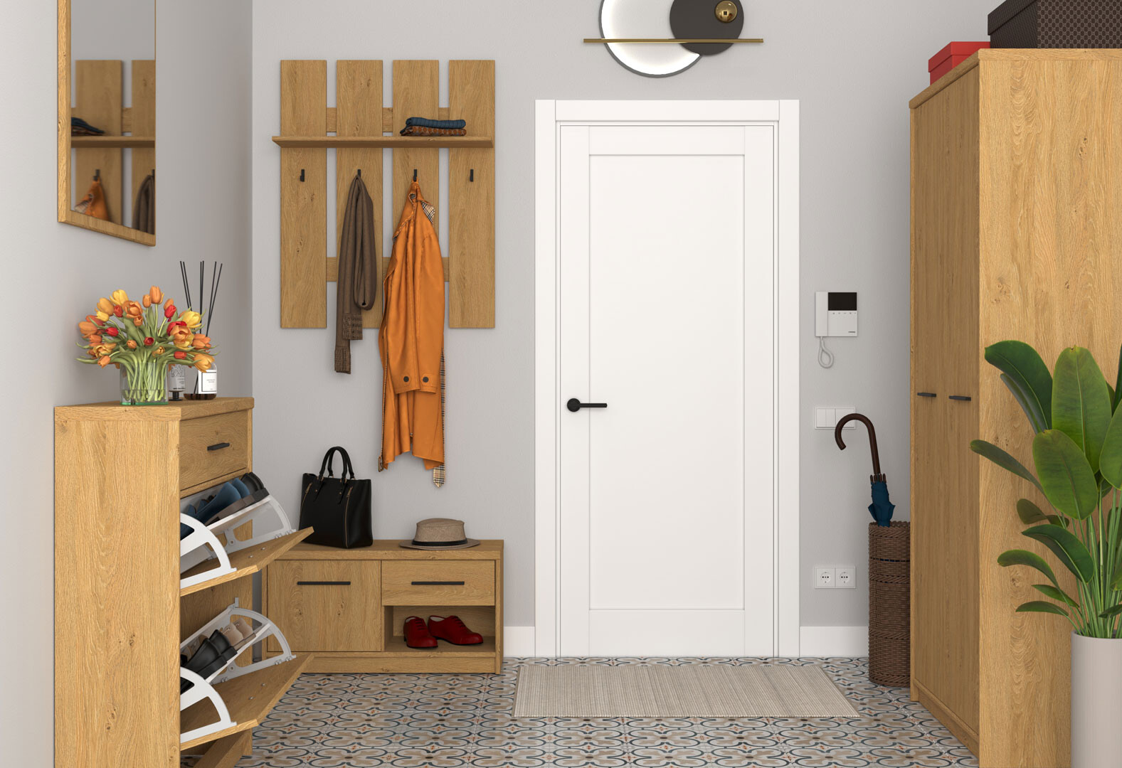 Фото 1 - Модульная прихожая Пави / Pavi ВМВ Холдинг