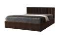 Фото 1 - Кровать Арбор Древ Рафаэль 160х200, сосна, подъемное, металлический каркас, коричневый (Лагуна 15)