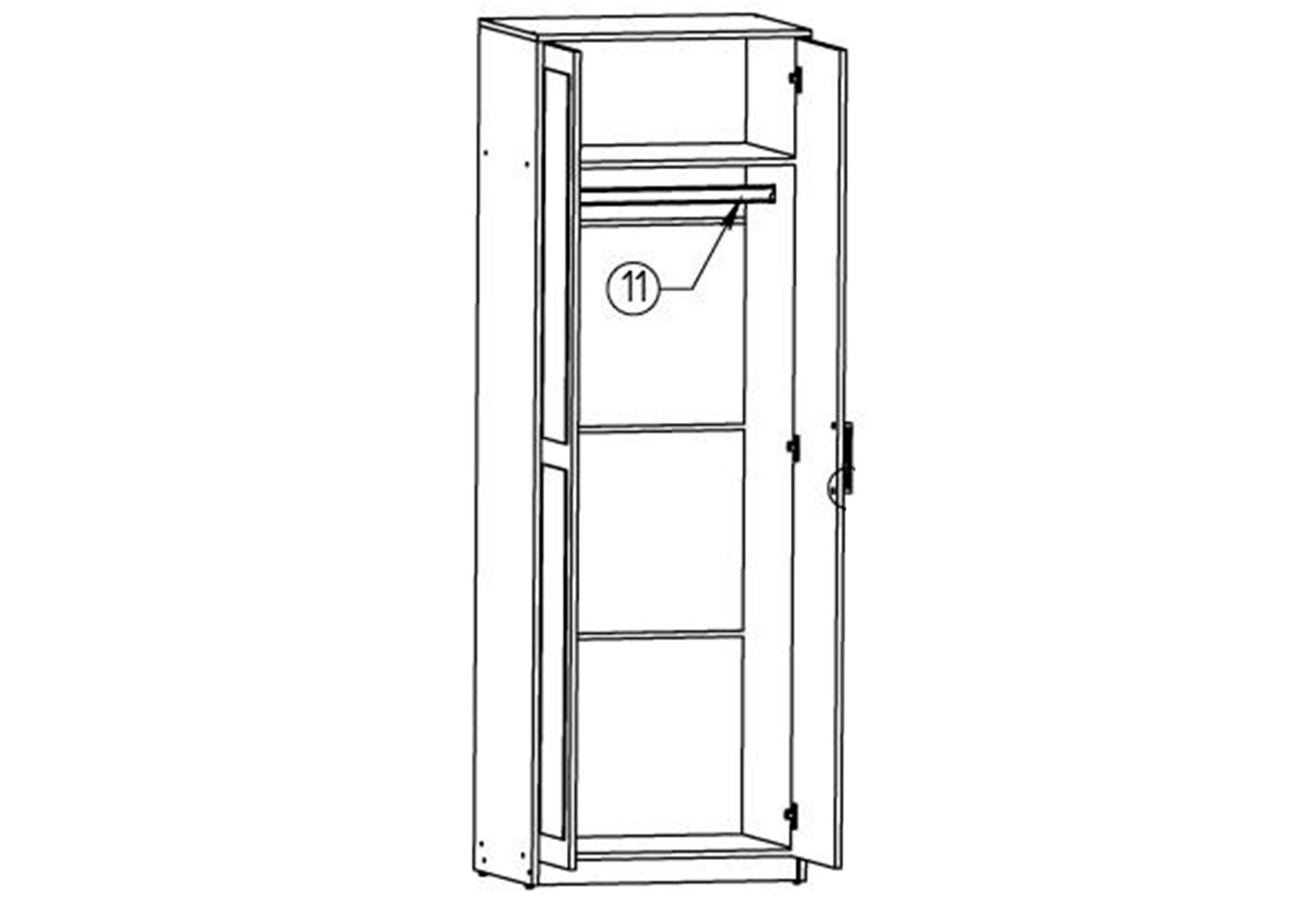 Фото 3 - Спальня Вива / Viva 2+3D Нимфея альба Garant