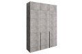 Фото 2 - Шкаф Moreli Либерти (ST0027) 3-дверный с антресолью 180 см, бетон