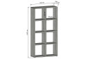 Image 3 - Стелаж на 8 комірок Moreli GT10 72 см, антрацит