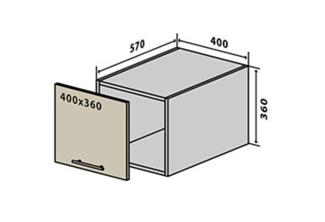 Фото В65 Тумба 40 Квадро Люкс VIP-master