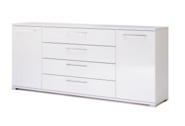 Image Комод MiroMark Фемілі 2-дверний з 4 шухлядами 190 см Білий