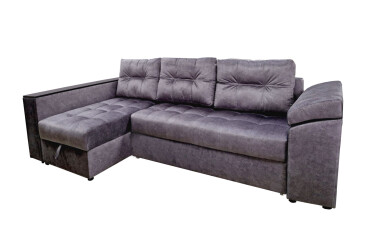 Фото Мягкий уголок Вика Техас ДСП венге 255x140 см Крокус 95 Exim textile угол 7 (ЛВ)