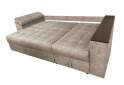 Зображення 2 - М'який куточок Vika Техас ДСП венге 255x140 см Крокус 08 Exim textile кут Г (ПР)