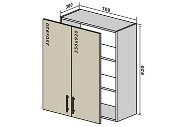 Фото В88 Тумба 2Д 70 Родос Люкс Вип-Мастер