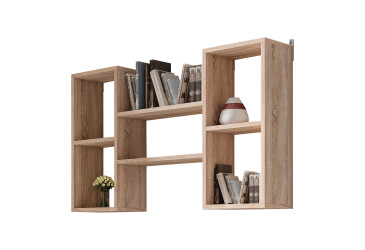Фото Полиця Moreli Т11 двоярусна 101 см, дуб сонома