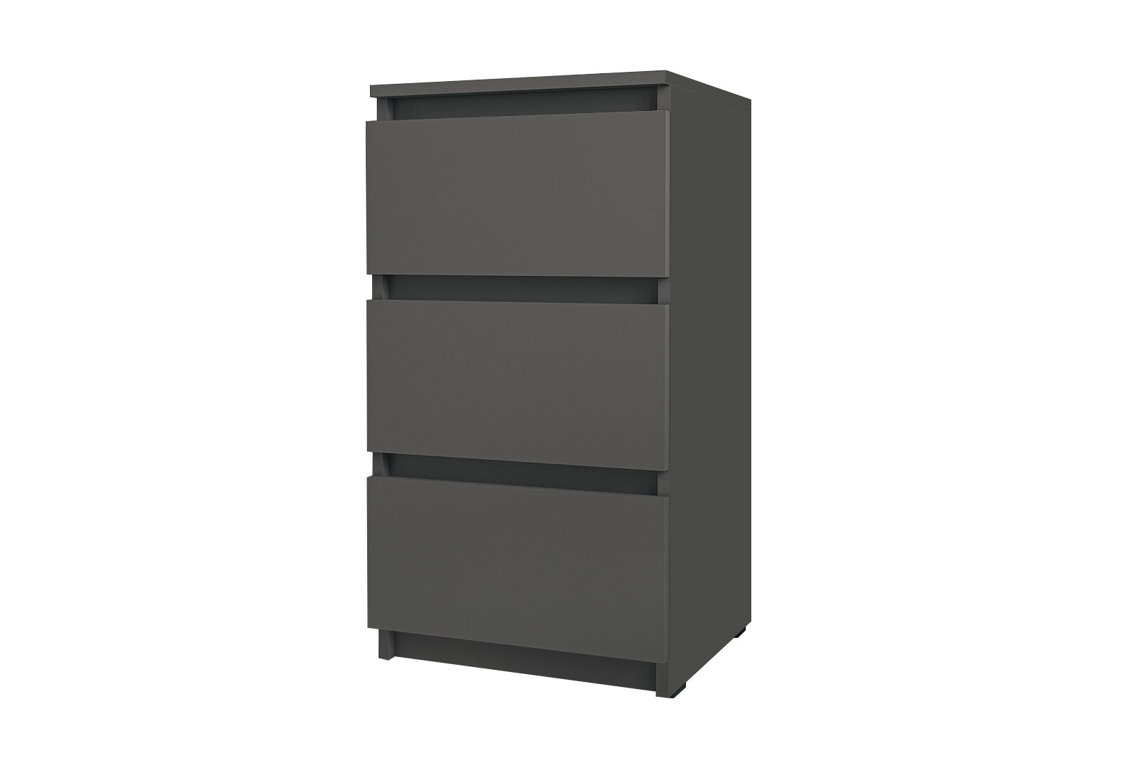 Фото 1 - Комод Moreli Т 216 с 3 ящиками 40 см антрацит