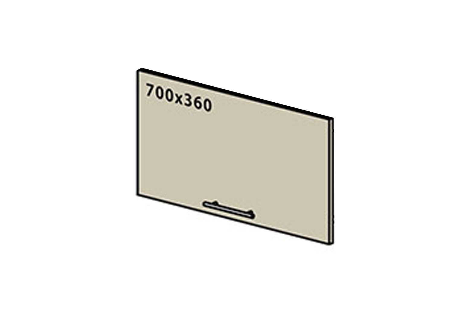 Фото 1 - Фасад ф 700*360 Браво Вип-Мастер