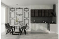 Фото 2 - Угловая кухня Диплос / Diplos Blum 2.2х1.2 Мебель Стар 3-ярусная, бетон белый