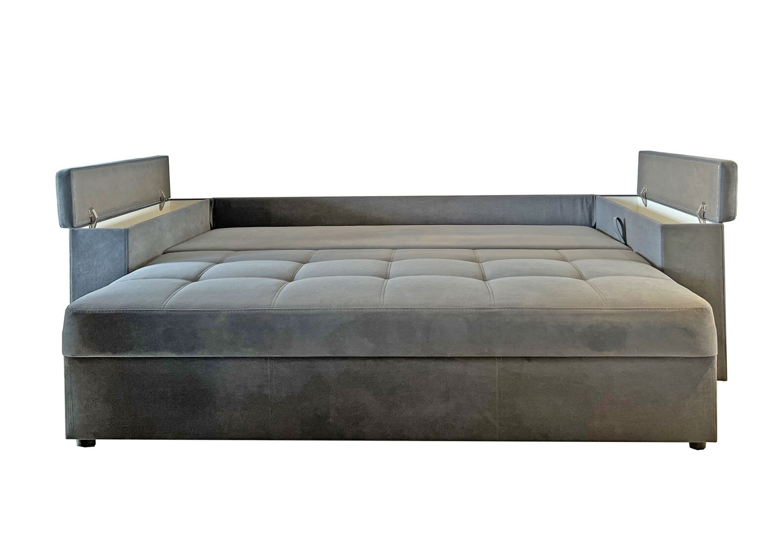 Фото 7 - Диван Остbн / Ostin 148х192, Allure graphite Artex (єврокнижка) Eurosof