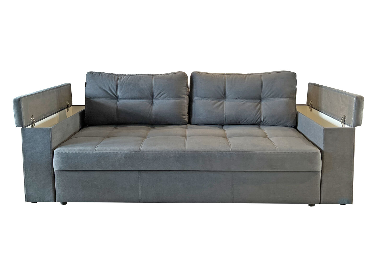 Фото 5 - Диван Остbн / Ostin 148х192, Allure graphite Artex (єврокнижка) Eurosof