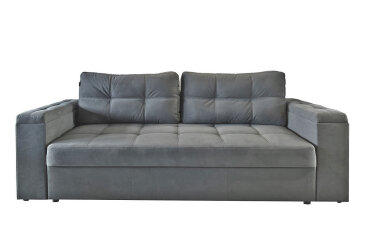 Изображение Диван Остbн / Ostin 148х192, Allure graphite Artex (єврокнижка) Eurosof