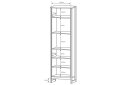 Изображение 3 - Витрина высокая Perfect Home Арден / Arden 56 см, дуб санд гранж / матера