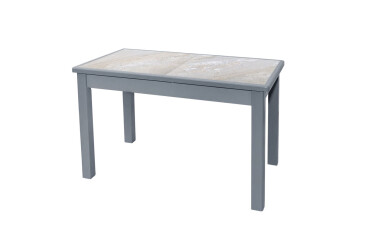 Фото Стол обеденный Модуль Люкс Керамик 122x74 см раскладной, грей