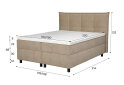 Image 11 - Кровать ЕММ Erica / Эрика 160x200 см подъёмная