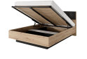 Image 4 - Кровать-подиум Perfect Home Талли / Tally (без вклада) 160х200 см, дуб артизан / антрацит
