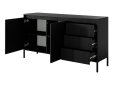 Изображение 5 - Комод Perfect Home Сенсо / Senso 2-дверный с 3 ящиками 153 см, черный
