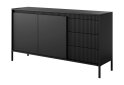 Изображение 1 - Комод Perfect Home Сенсо / Senso 2-дверный с 3 ящиками 153 см, черный