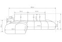 Зображення 10 - М'який куточок Perfect Home Soho 288х176 см кут Г Бежевий (Now or never 06)