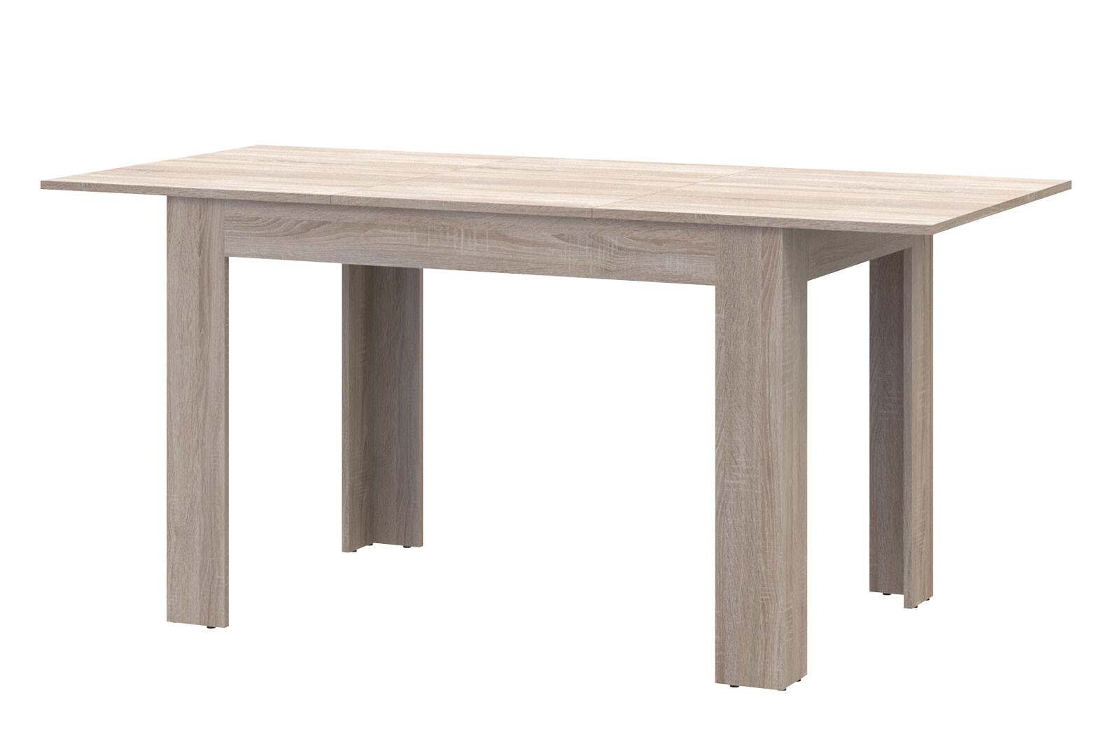 Фото 5 - Столовый стол Doros Флинт раскладной 120 см, дуб сонома