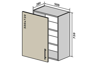 Фото В5 Тумба 1Д 50 ГаМа / GaMa Вип-Мастер