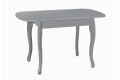 Фото 5 - Стол обеденный Модуль Люкс Кантри 93x67 см раскладной, серый