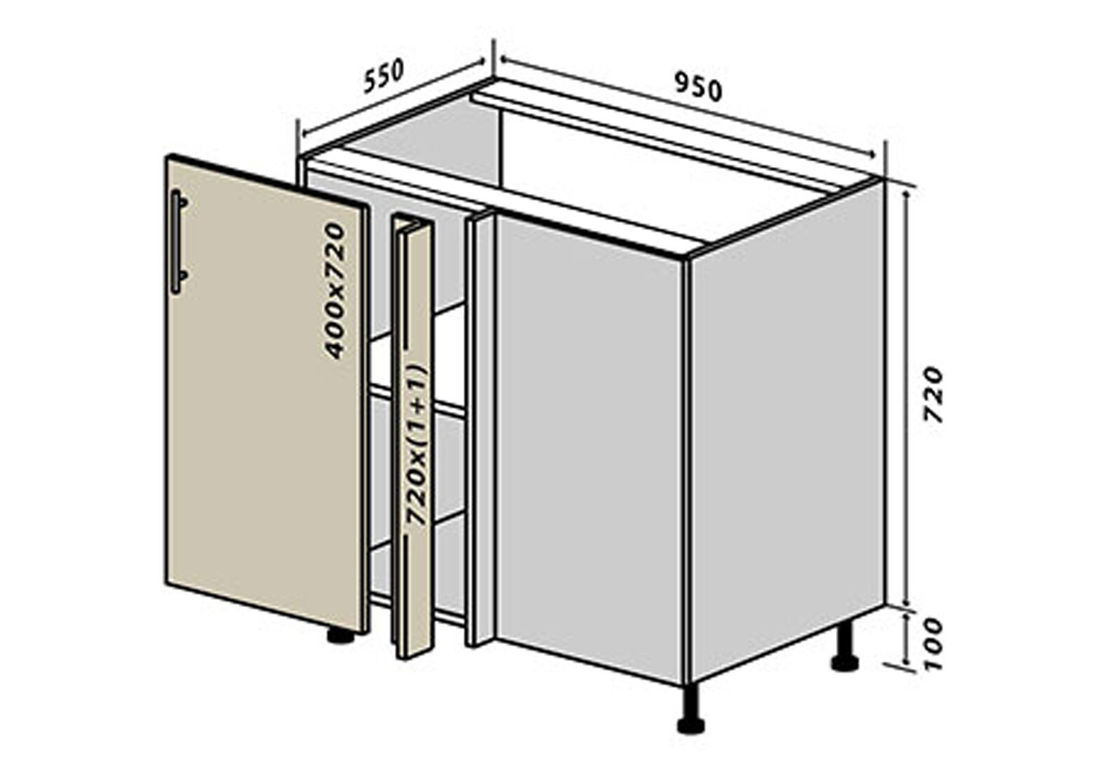 Фото 1 - Н16 Заглушка 1Д 95 ГаМа / GaMa Люкс Вип-Мастер