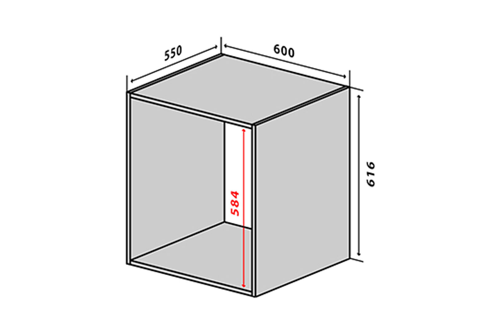 Фото 1 - Н38 Тумба надстройка ГаМа / GaMa Люкс Вип-Мастер
