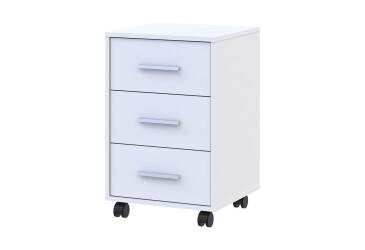 Фото Тумба для офисного стола Doros Т3 43 см, белая