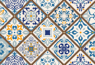 Фото Стеновая панель ДСП лак + рисунок WP 04 Svit Mebliv