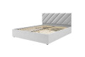 Фото 2 - Ліжко-подіум Matroluxe Наомі / Naomi 160x200 см сіре + матрац Азалія